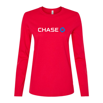Women's Chase Bank Long Sleeve T-Shirt