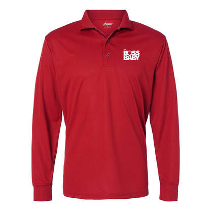 Men's Boss Baby Paragon Prescott Long Sleeve Polo