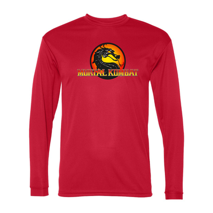 Men's Mortal Kombat Polyester Long Sleeve T-Shirt