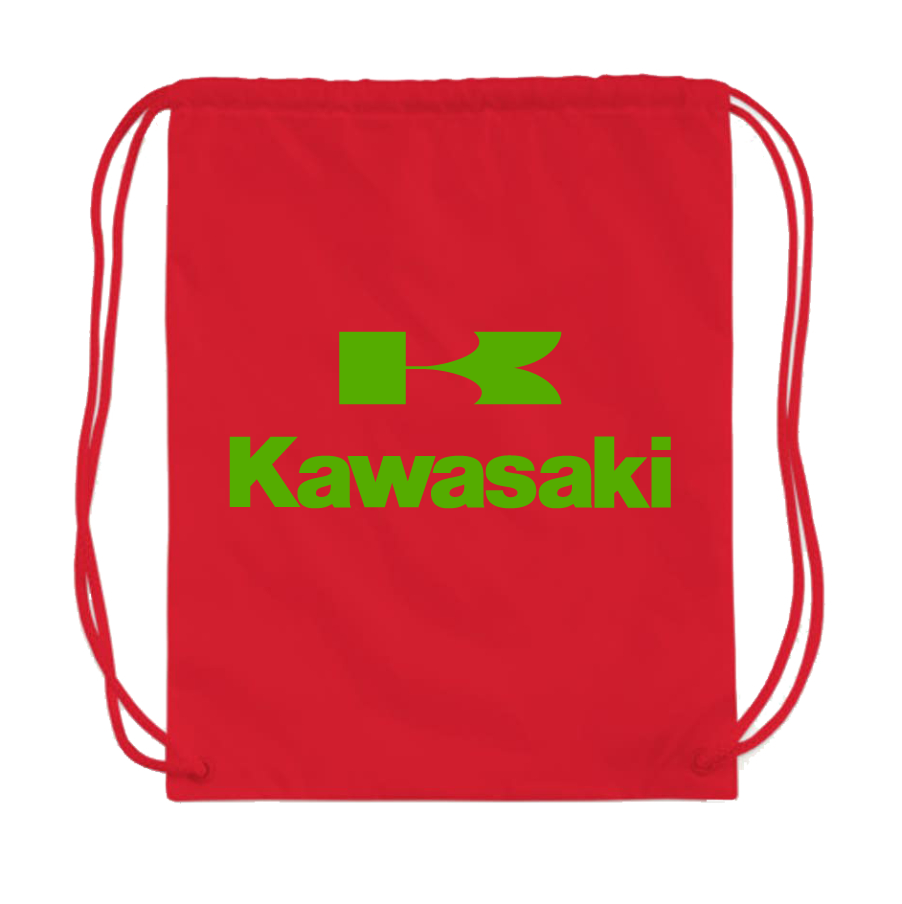 Kawasaki Bike Motorcycle Drawstring Bag
