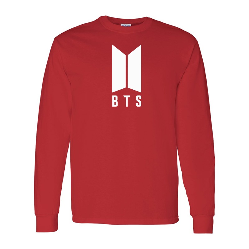 Men's BTS Gildan Heavy Cotton Long Sleeve T-Shirt