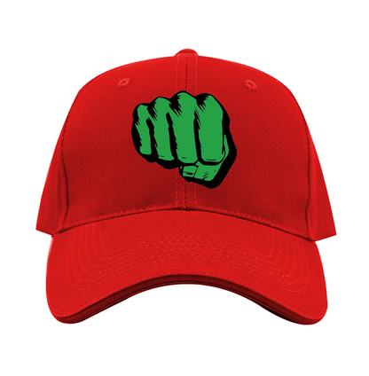 Hulk Punch Baseball Cap Hat
