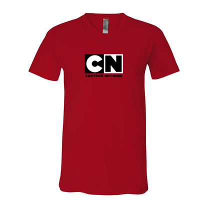 Cartoon Network BELLA  CANVAS  Jersey V-Neck Tee