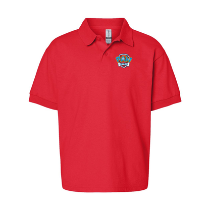 Youth's Paw Patrol  Gildan Dry Blend Jersey Polo