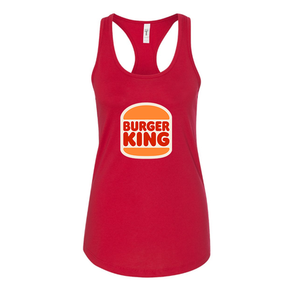 Women's Burger King Racerback Tank Top