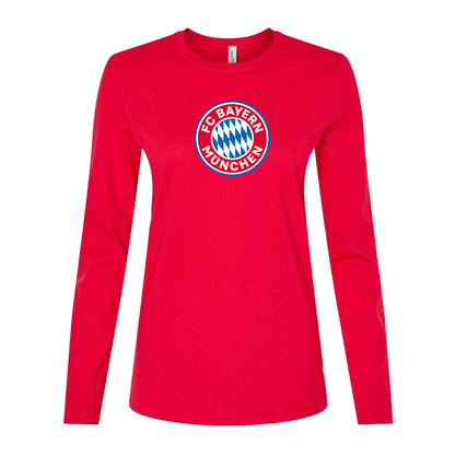 Women's FC Bayern Munich Long Sleeve T-Shirt