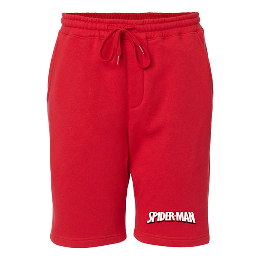 Men's Spider Man Independent Trading Co Midweight Fleece Shorts