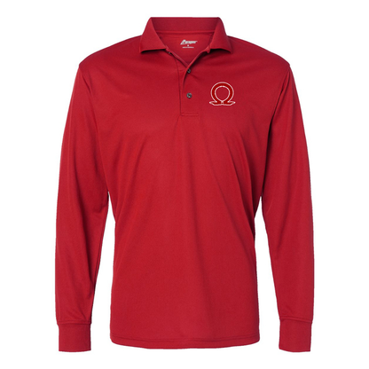 Men's God Of War Paragon Prescott Long Sleeve Polo