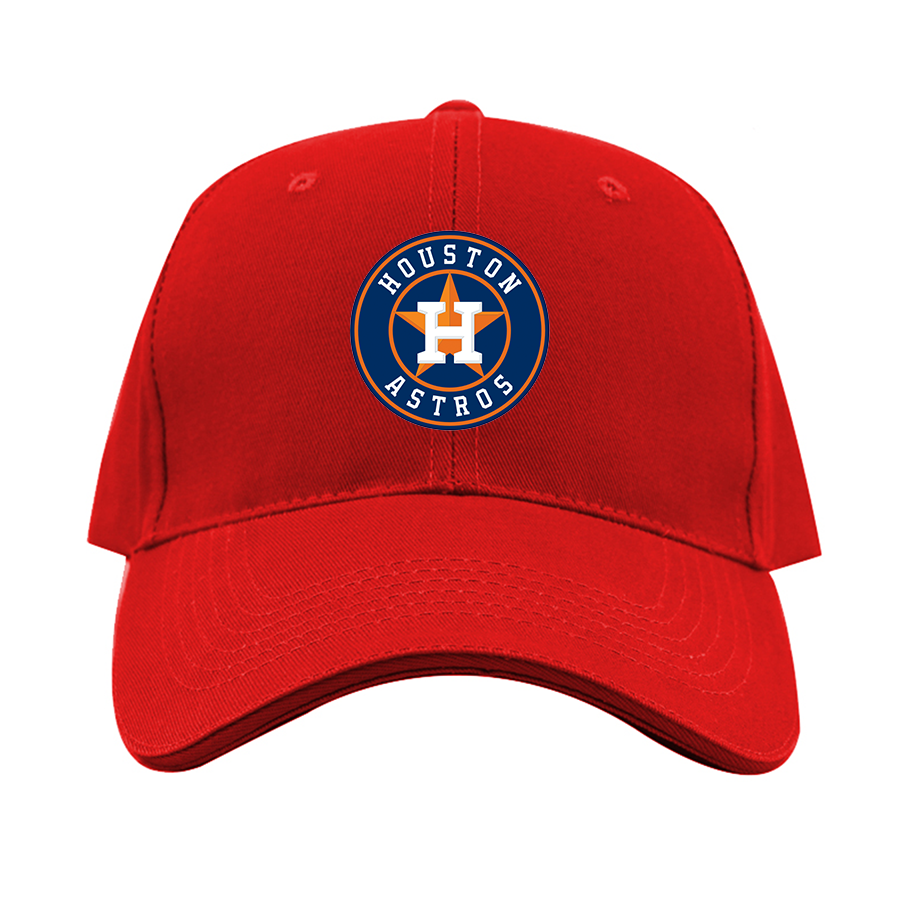 Houston Astros Dad Baseball Cap Hat