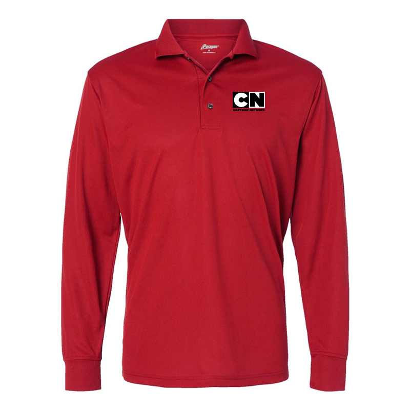 Men's Cartoon Network Paragon Prescott Long Sleeve Polo