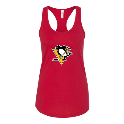 Women's NHL Pittsburgh Penguins Racerback Tank Top