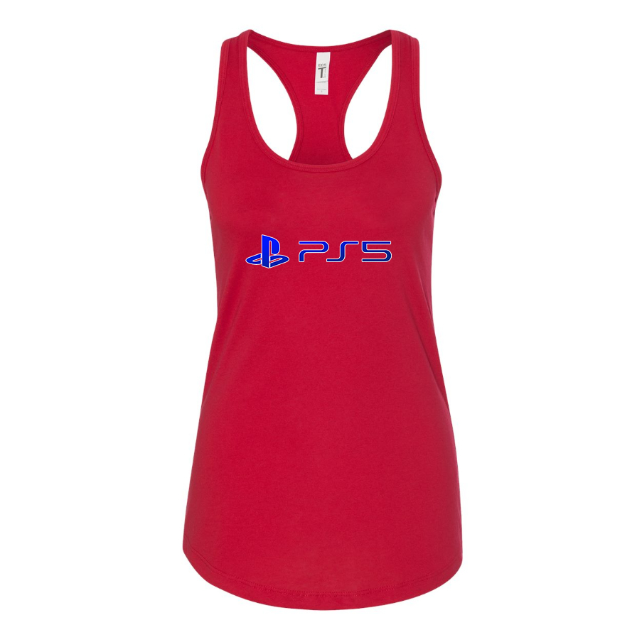 Women's Play Station PS5 Racerback Tank Top