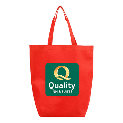 Quality Inn & Suites Q-Tees Non-Woven Gusset Bottom Tote