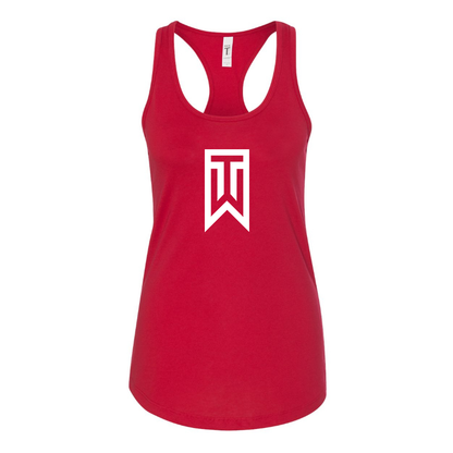 Women's  Tiger Woods Racerback Tank Top