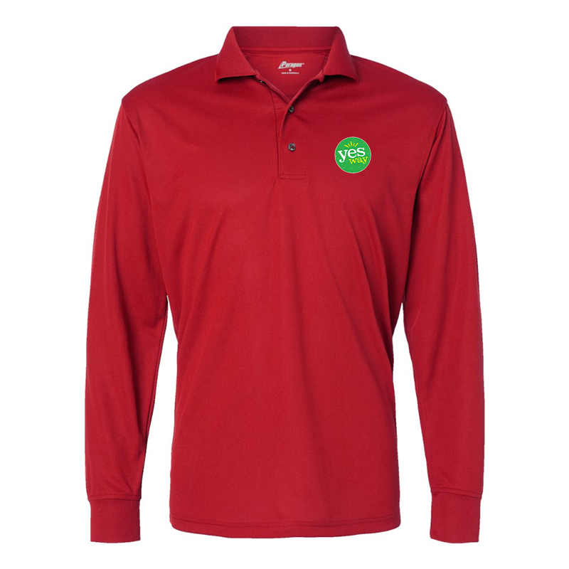 Men's Yes Way  Paragon Prescott Long Sleeve Polo