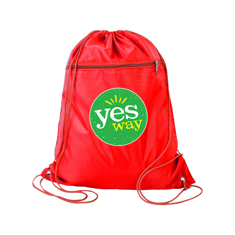 Yes Way  Q-Tees  Polyester Cinchpack