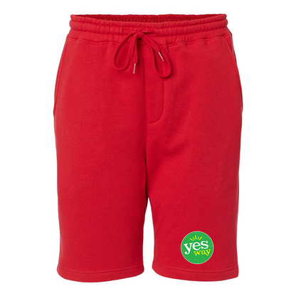 Men's Yes Way  Independent Trading Co Midweight Fleece Shorts