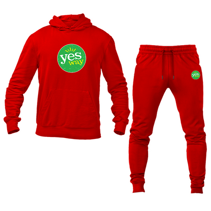 Men's Yes Way  Hoodie and Joggers Set