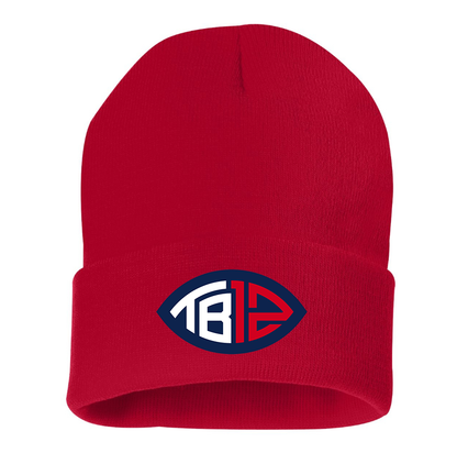 Tom Brady 12  Beanie Hat