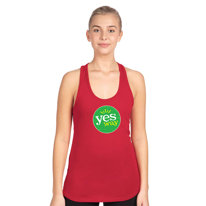 Women's Yes Way  Next Level Ideal Racerback Tank