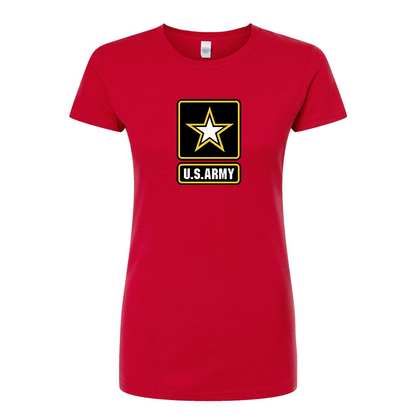 Women's   U.S. ARMY Round Neck T-Shirt