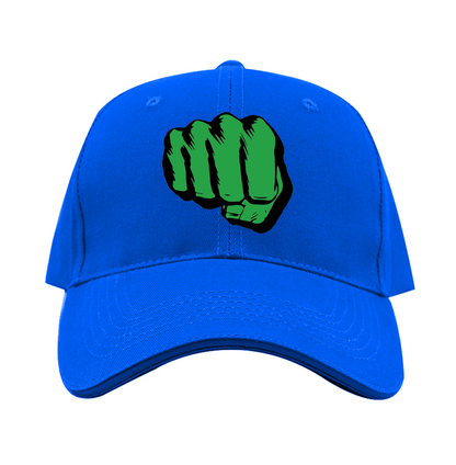 Hulk Punch Baseball Cap Hat