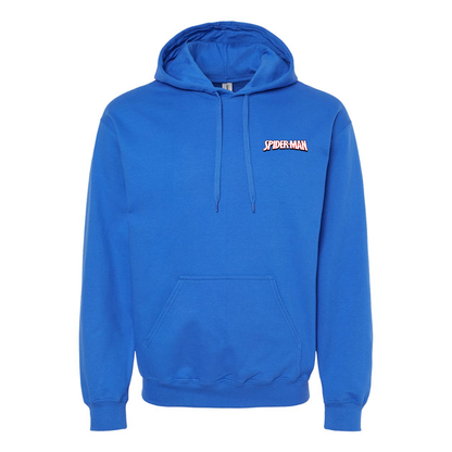 Men's Spider Man Gildan Softstyle Midweight Hooded Sweatshirt