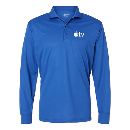 Men's Apple TV Paragon Prescott Long Sleeve Polo