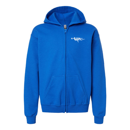 Youth's Tupac Gildan Heavy Blend Full-Zip Hooded Sweatshirt