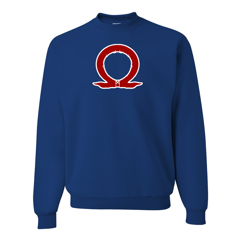 Men's God Of War JERZEES NuBlend Crewneck Sweatshirt