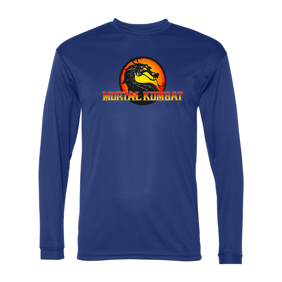 Men's Mortal Kombat Polyester Long Sleeve T-Shirt