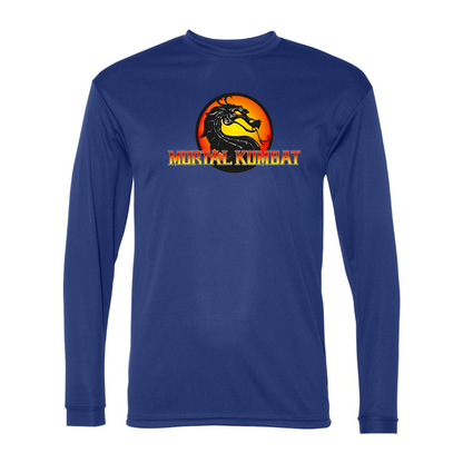 Men's Mortal Kombat Polyester Long Sleeve T-Shirt