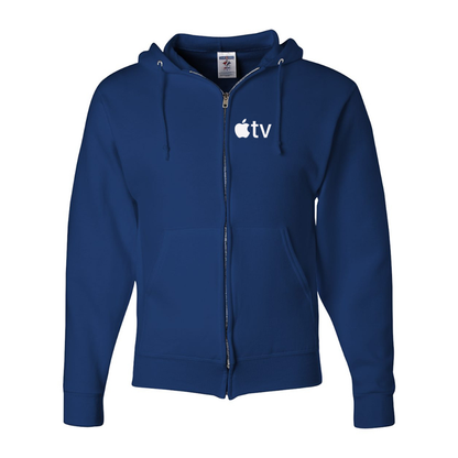 Men's Apple TV JERZEES NuBlend Full Zip Hooded Sweatshirt