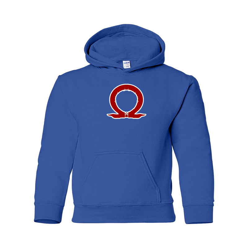 Youth's God Of War Gildan Heavy Blend Hooded Sweatshirt