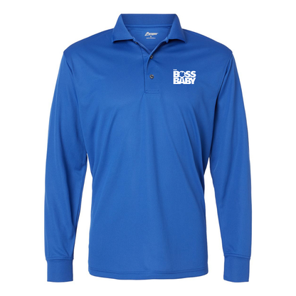 Men's Boss Baby Paragon Prescott Long Sleeve Polo