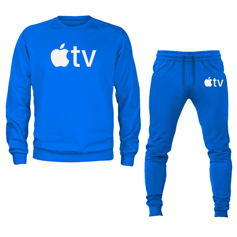 Men's Apple TV  Crewneck Sweatshirt Joggers Set