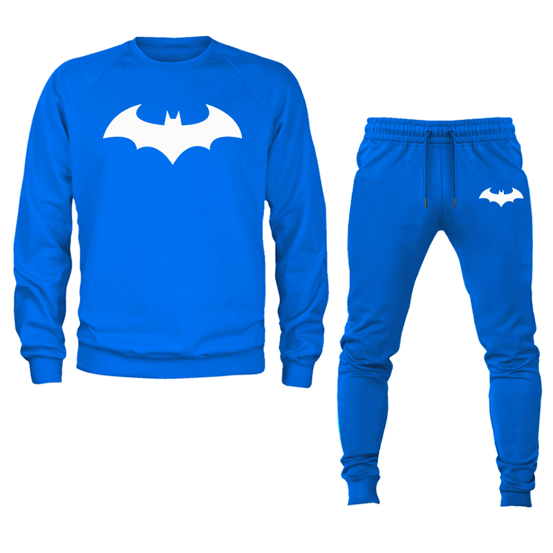Men's Batman Crewneck Sweatshirt Joggers Set