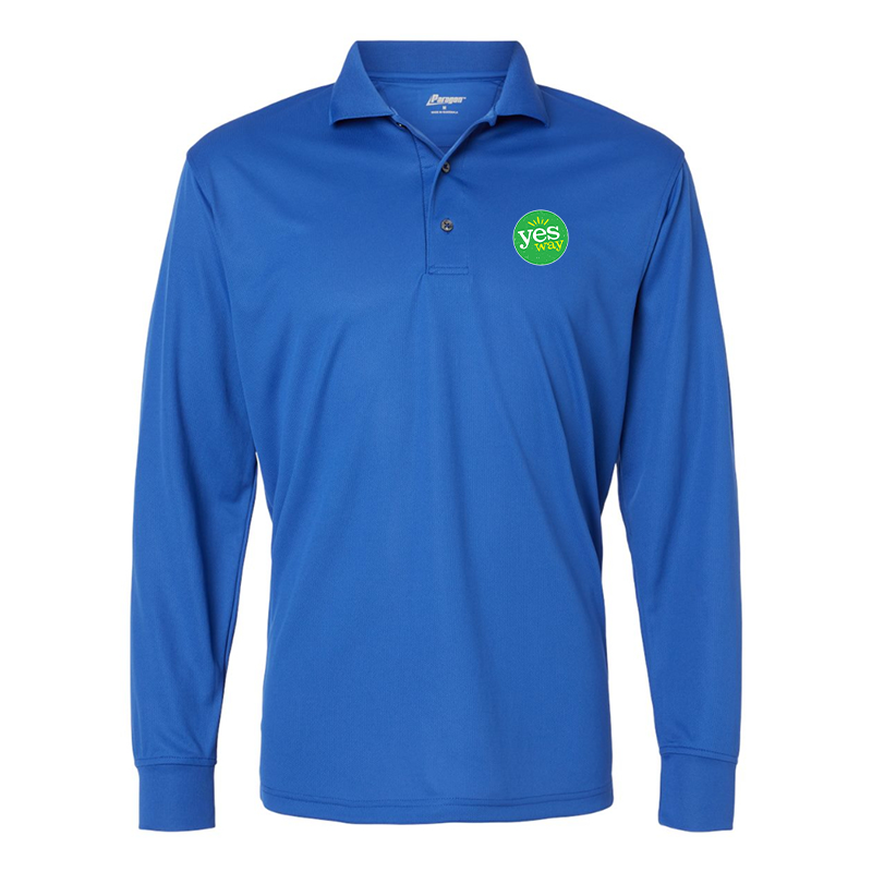 Men's Yes Way  Paragon Prescott Long Sleeve Polo