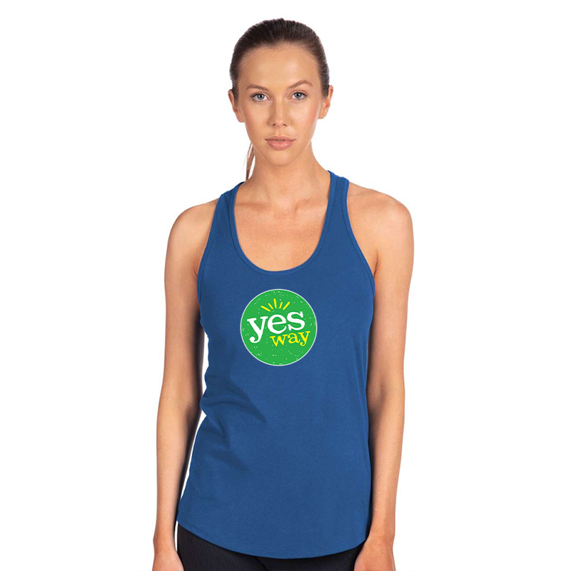 Women's Yes Way  Next Level Ideal Racerback Tank