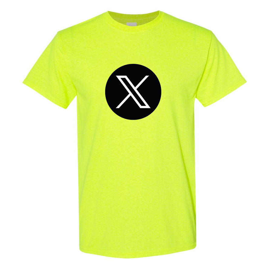 Men's Twitter X Cotton T-shirt