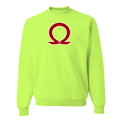 Men's God Of War JERZEES NuBlend Crewneck Sweatshirt