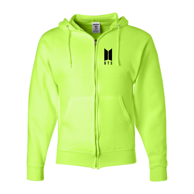 Men's BTS JERZEES NuBlend Full Zip Hooded Sweatshirt