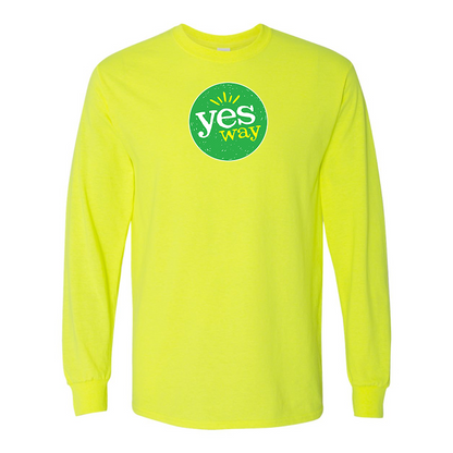 Men's Yes Way  Gildan Heavy Cotton Long Sleeve T-Shirt