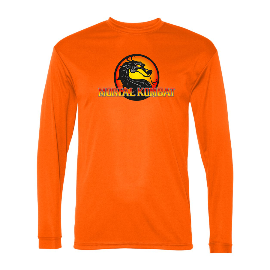 Men's Mortal Kombat Polyester Long Sleeve T-Shirt