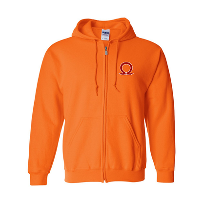 Men's God Of War Gildan Heavy Blend Full-Zip Hooded Sweatshirt
