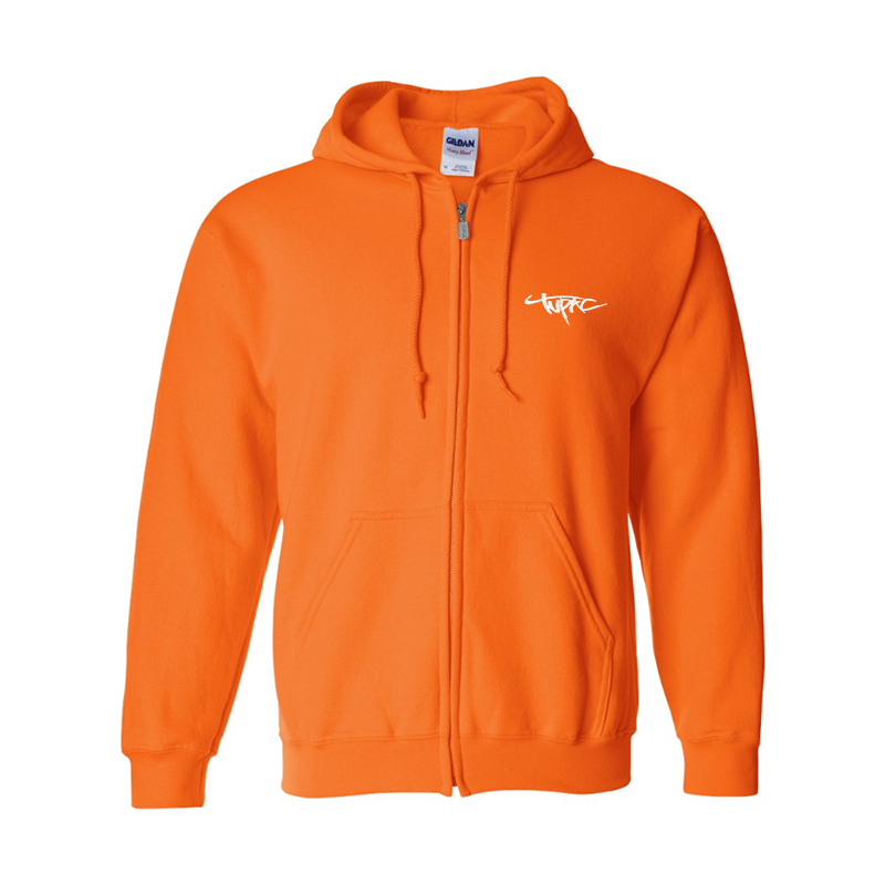Men's Tupac Gildan Heavy Blend Full-Zip Hooded Sweatshirt