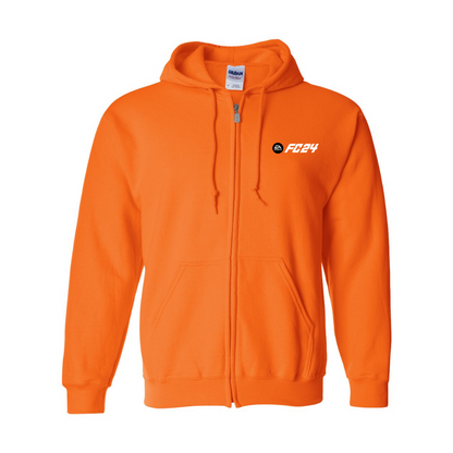 Men's EA Sports FC 24 Gildan Heavy Blend Full-Zip Hooded Sweatshirt