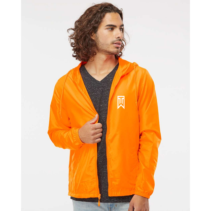 Men's Tiger Woods Independent Trading Co Lightweight Windbreaker Full-Zip Jacket