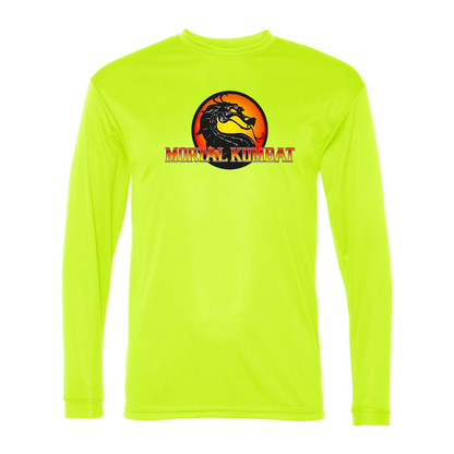 Men's Mortal Kombat Polyester Long Sleeve T-Shirt