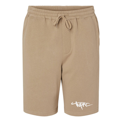 Men's Tupac Independent Trading Co Midweight Fleece Shorts